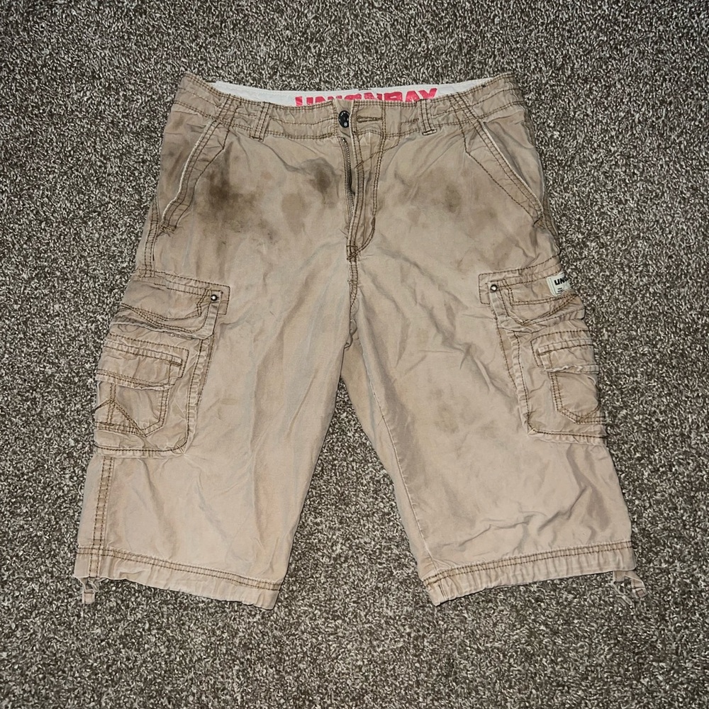UNIONBAY Vintage OG Cargo Utility Tan Shorts